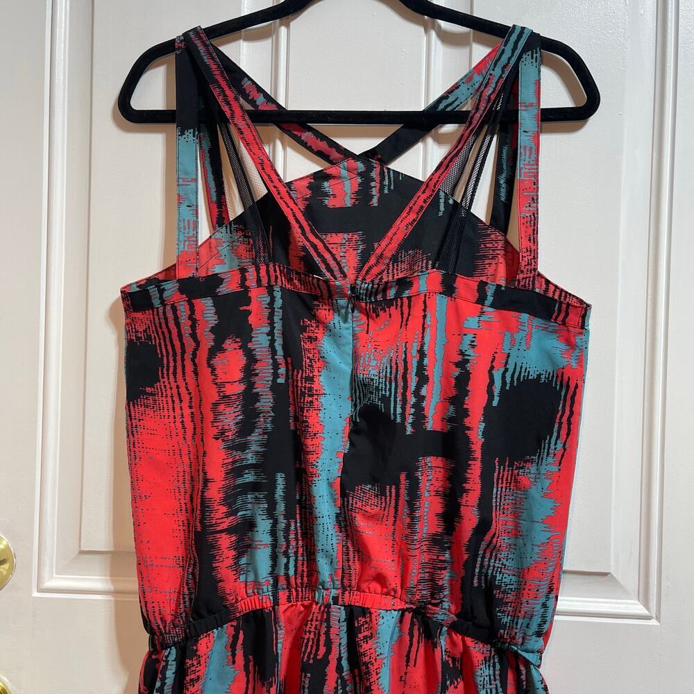 Fabletics Liza Romper Heat Wave Sleeveless Women's Sz Medium - Picture 5 of 11